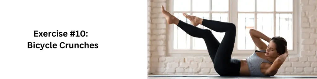 10 Quick Weight Loss Exercises That Actually Work Bicycle Crunches