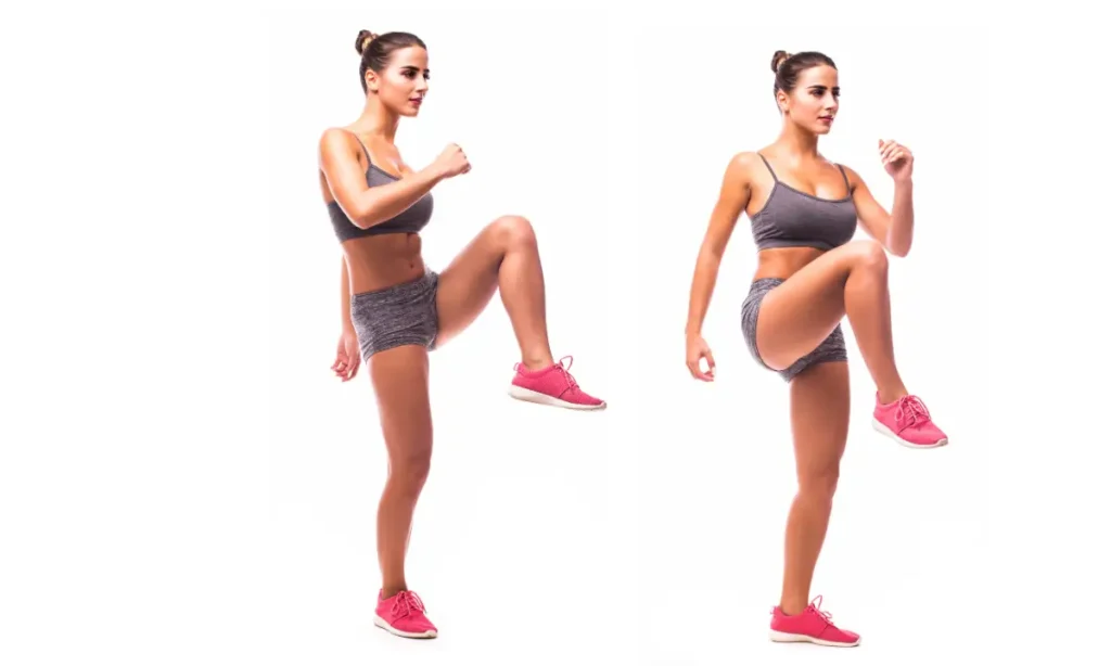 10 Easy Workouts for Beginners: Get Fit Without the Gym! High Knees: Boost Your Cardio Anywhere