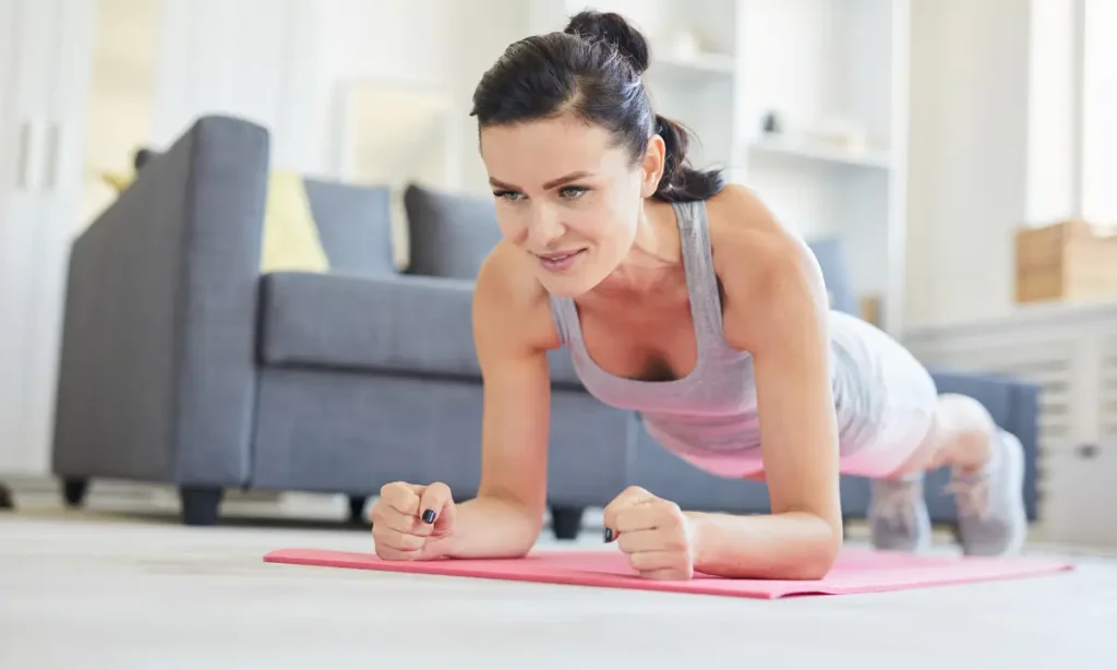 10 Easy Workouts for Beginners: Get Fit Without the Gym! Planks: Strengthen Your Core and Stabilize Your Body