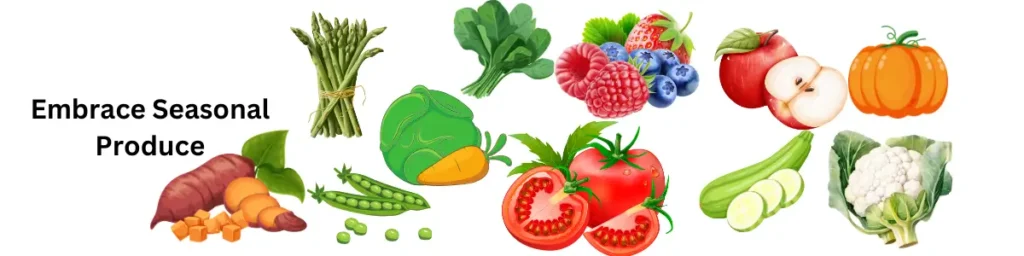10 Easy Ways to Eating Healthy On a Tight Budget! in 2024 Embrace Seasonal Produce
